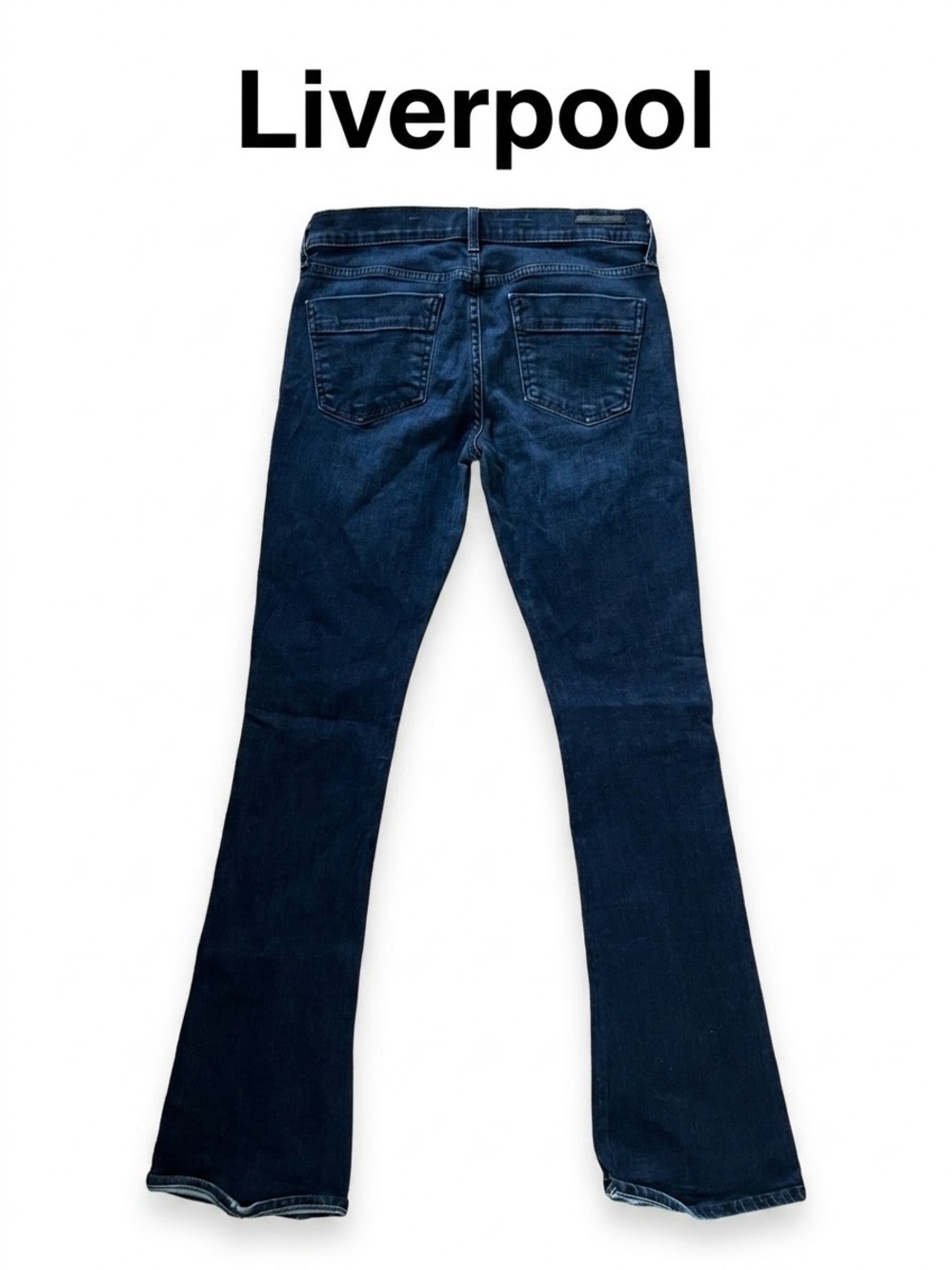 Women’s Liverpool Dark Blue Women's Flare Jeans Size 6 0247